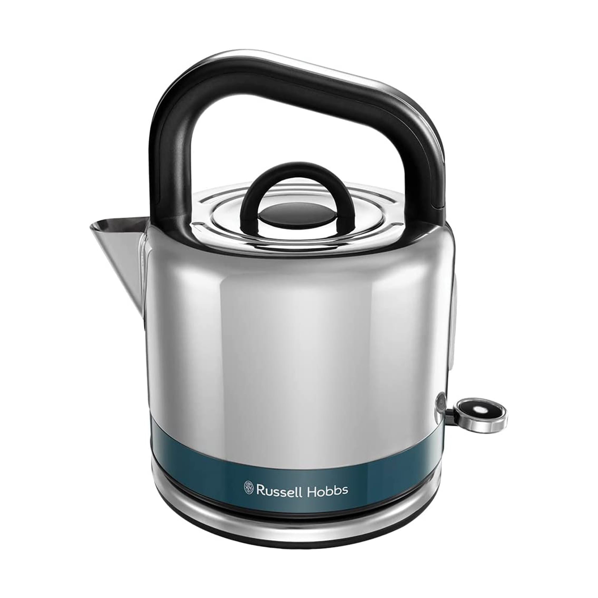 Електрочайник Russell Hobbs Distinctions Black сріблясто-синій, 1.5 л (26421-70)